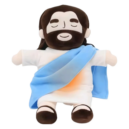 Peluche de Jesús con respiración